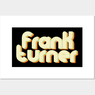 vintage color frank turner Posters and Art